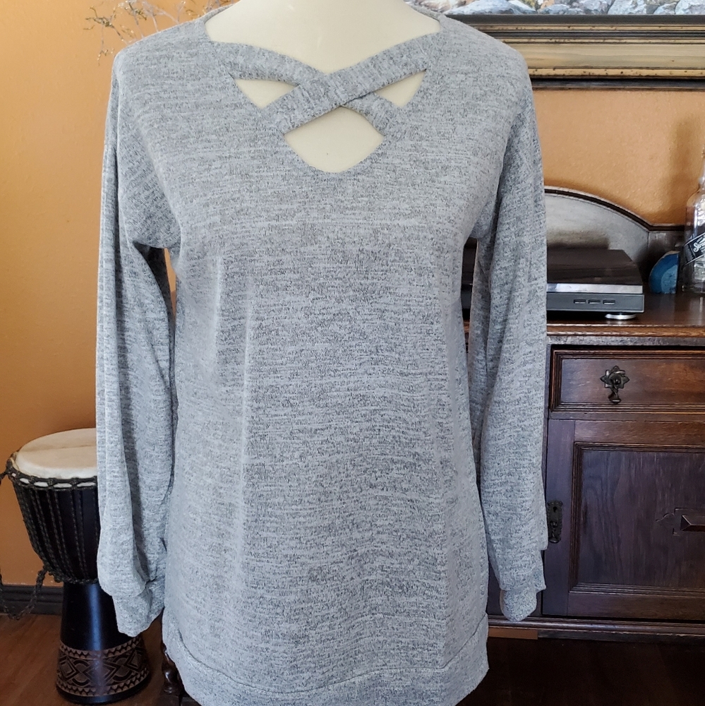 Extra Soft Grey Sweater